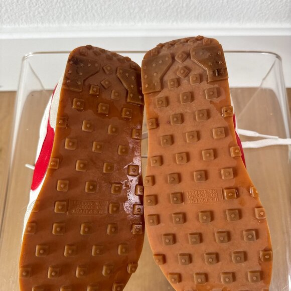 Nike Daybreak Sneakers Summit White & University Red Size 6.5 Retro Streetwear - Picture 10 of 16